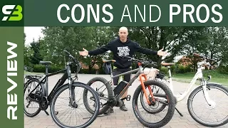 E-Bikes Part 1 - Front Hub vs Rear Hub vs Central Motor. What Works Best?