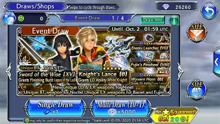 DISSIDIA FINAL FANTASY OPERA OMNIA GL [DFFOO] Nine Banner Multidraw First Pull