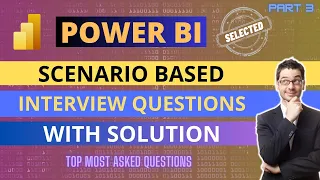 Power BI Scenario based interview questions with solution | Power BI interview | Power BI |#powerbi