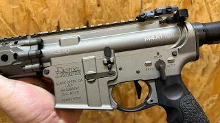 EMG X CGS DD M4A1 RIII prototype test firing
