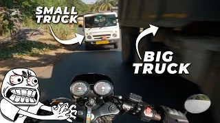 CLOSE CALL: GETTING CORNERED BY TRUCKS | Daily Observations #83