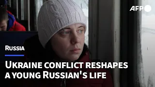 A young Russian's life transformed by Ukraine conflict | AFP