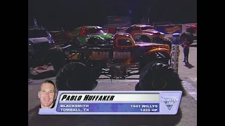 Grave Digger vs BlackSmith Monster Jam World Finals Racing Championship 2004