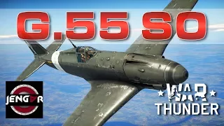 War Thunder Realistic: G.55 sottoserie 0 [Beam of Death]