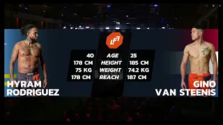 LFL 7 Full Fight: Gino van Steenis VS Hyram Rodriguez