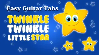 Twinkle Twinkle Little Star Easy Guitar Lesson (Free Downloadable Tabs)