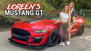 Ford Mustang GT 🔥 | Loreen's Mustang V8 | CarGirls | Lisa Yasmin