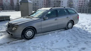 Обзор Mercedes-Benz E270 2.7d 2003г.