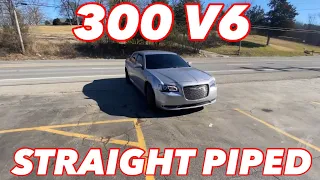 2016 Chrysler 300 S V6 DUAL EXHAUST w/ STRAIGHT PIPES!