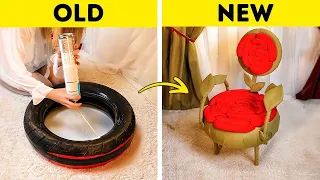 Best out of Waste: Plastic Bottle Craft and Old Tire Recycle Ideas