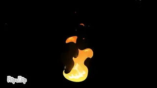 Анимация огня, анімація вогню (флипа клип)