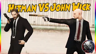 HITMAN HUNTS JOHN WICK (GTA 5 SUPERHERO ROLEPLAY)