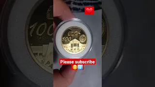 Rare Philippines 100 peso coin year 2017 #muntinlupa #coins #collection #fun #money