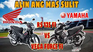 HONDA RS 125 FI VS YAMAHA VEGA FORCE FI |SPECS COMPARISON 2021