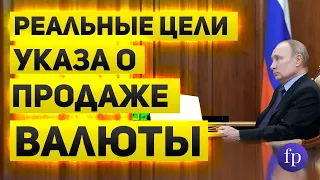 Главные цели указа об обязательной продажи валюты или как дожить до марта 2024 года