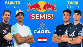 P2 ASUNCIÓN PREMIER PADEL 2024 SEMIS | Coello-Tapia vs Paquito-Lebrón