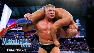 FULL MATCH - Brock Lesnar vs. kurt Angle - WWE Title Match: WrestleMania XIX #ps5