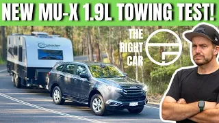 2024 Isuzu MU-X review - 1.9-litre test towing 3-tonne caravan!