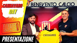 BENEVENTO : CONFERENZA STAMPA PRESENTAZIONE FABIO CANNAVARO