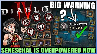 Diablo 4 - Do THIS Now - Get 5x Damage On ALL Builds - Seneschal is Actually OP - Best Stone Guide!
