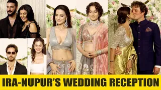 Kangana, Shriya's Lip Kiss, Tiger, Sushmita with BF, Taapsee, Ameesha at Ira Khan's Reception