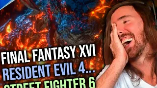 A͏s͏mongold Reacts to NEW Game Trailers: Resident Evil 4͏͏, Final Fantasy XVI & more | State of Play