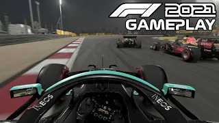 F1 2021 Gameplay | Lewis Hamilton in Mercedes at Bahrain | 5 Lap Race | Formula 1 2021