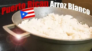 How To Cook White Rice 🍚 Arroz Blanco Puertorriqueño