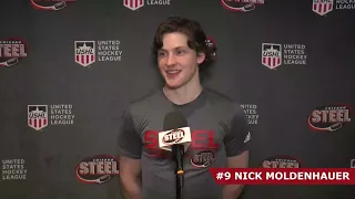 Chicago Steel Forward Nick Moldenhauer Postgame - March 12 vs. Madison Capitols