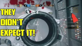 THEY DIDN'T EXPECT IT! - Rainbow Six Siege