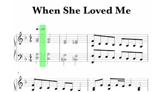 When She Loved Me - Toy Story 2 Sheet Music