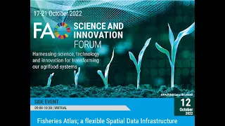 Webinar: Fisheries Atlas - a flexible Spatial Data Infrastructure at the FAO #SIF2022