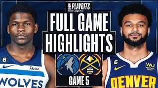 Minnesota Timberwolves vs Denver Nuggets Full Game 5 Highlights  Apr 25  20222023 NBA Playoffs