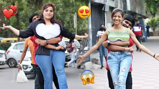 ROLLING PRANK ON CUTE GIRLS 😍|| [ shocking Reaction 😱 ] Rolling Prank || Pranksterankit