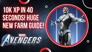 *NEW* 10k XP FARM! LEVEL YOUR HERO FAST! | Marvels Avengers Game Guide