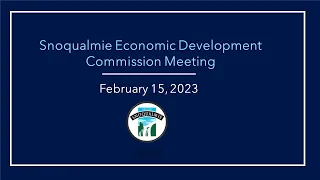 Economic Development Commission 2-15-2023