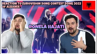 REACTION TO ALBANIAs EUROVISION SONG CONTEST 2022 Entry: RONELA HAJATI - SEKRET