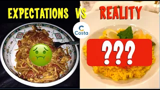 Cruising With Costa Italian Carnival - EXPECTATIONS vs REALITY - Food, Service, Shows, and more