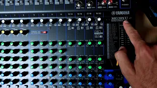 YAMAHA MG XU SERIES TUTORIAL - SOURCES, ROUTING, USB PORT, AUX SENDS, MONITOR MIXES, EFFECTS FX