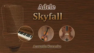 Skyfall - Adele (Acoustic Karaoke)