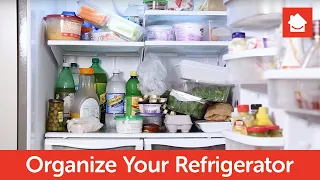 Organize Your Refrigerator With a Lazy Susan l HomeServe Lifehacks