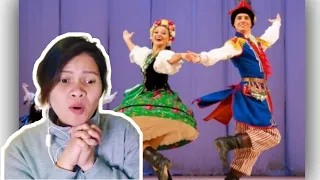 RUSSIAN IGOR MOISEYEV BALLET  POLAND DANCE- REACTION