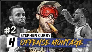 Stephen Curry MVP Montage, Full Offense Highlights 2017-2018 (Part 2) - CHEAT-CODE Mode!