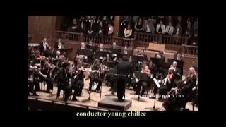 MAV symphony orchestra in Budapest  in  Hungary  conductor  youngchillee