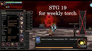 Dragon Nest SEA l STG 19 for Weekly Torch l Oracle (Kali) Rotation & Gear review