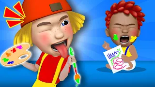 Sibling Play With Toys 😍🧸Funny Songs For Baby & Nursery Rhymes by Me Me and Friends