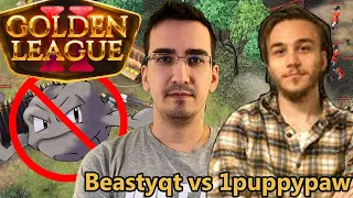 Beastyqt 🇷🇸 vs 1puppypaw 🇨🇦 - Kein Stein - Golden League 2 🏆 - Age of Empires 4 [Deutsch/4K]