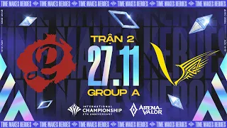 V GAMING vs TEAM OLYMPUS | VGM vs OP - VÒNG BẢNG AIC 2021 [27.11.2021]