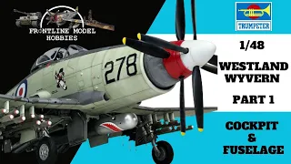 TRUMPETER 1/48 Westland Wyvern Cockpit - Fuselage