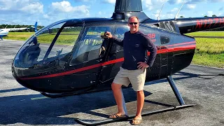 Flying the Robinson R66 Turbine "Marine" Spec Helicopter